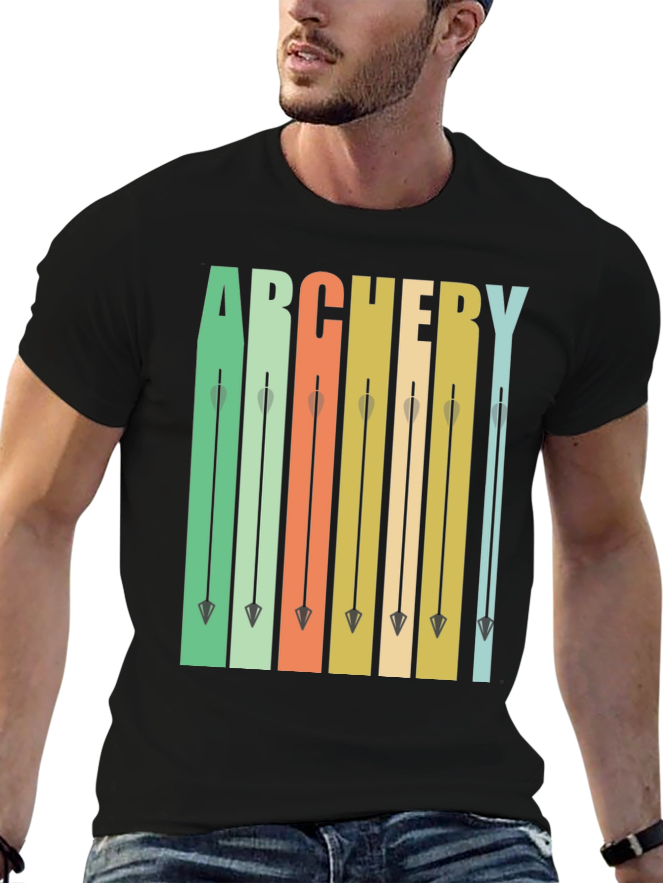 Archery Arrows Retro Style T-Shirt