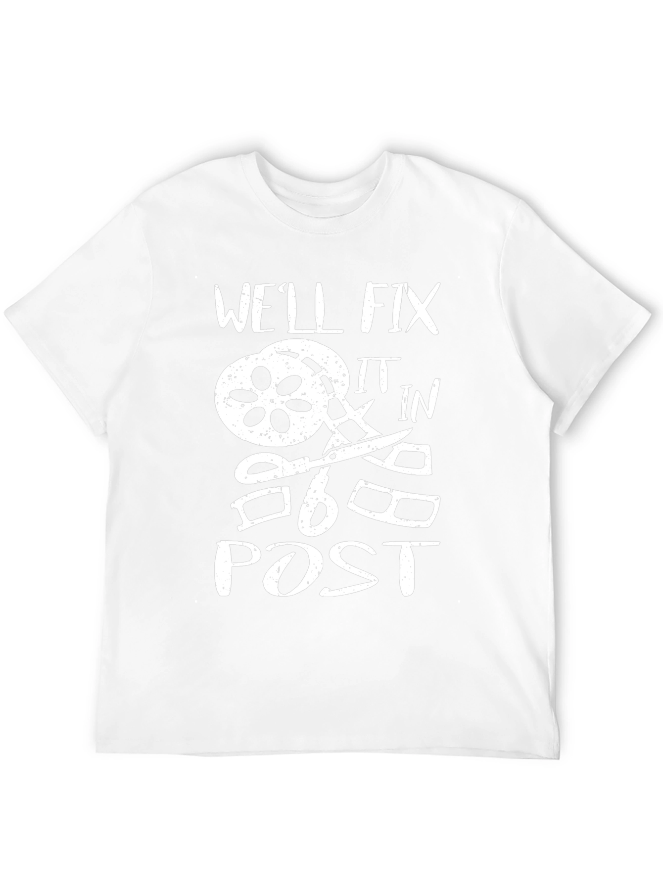 Well Fix It in Post Black Crewneck T-Shirt