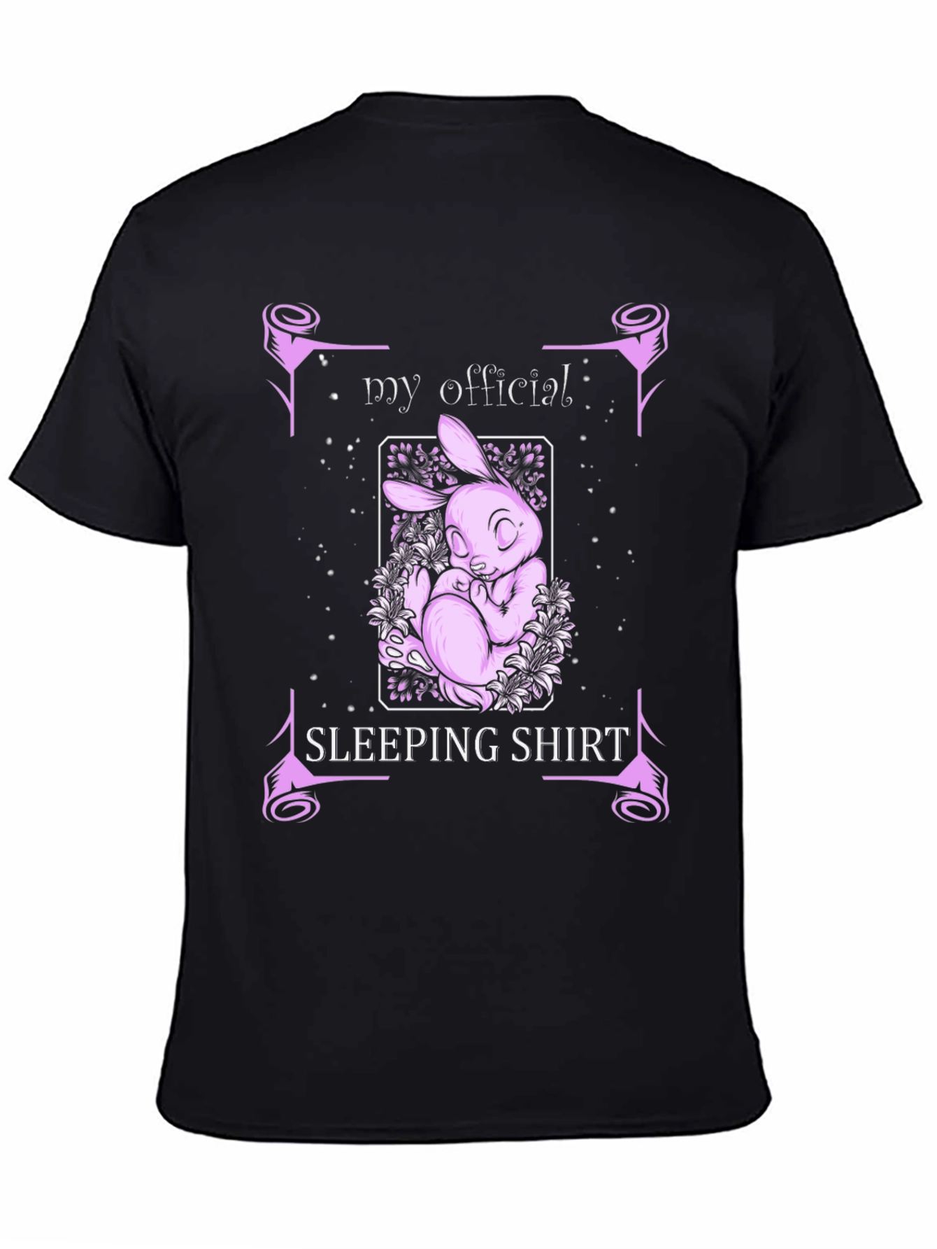 My Official Sleeping Shirt - Bunny Graphic Tee