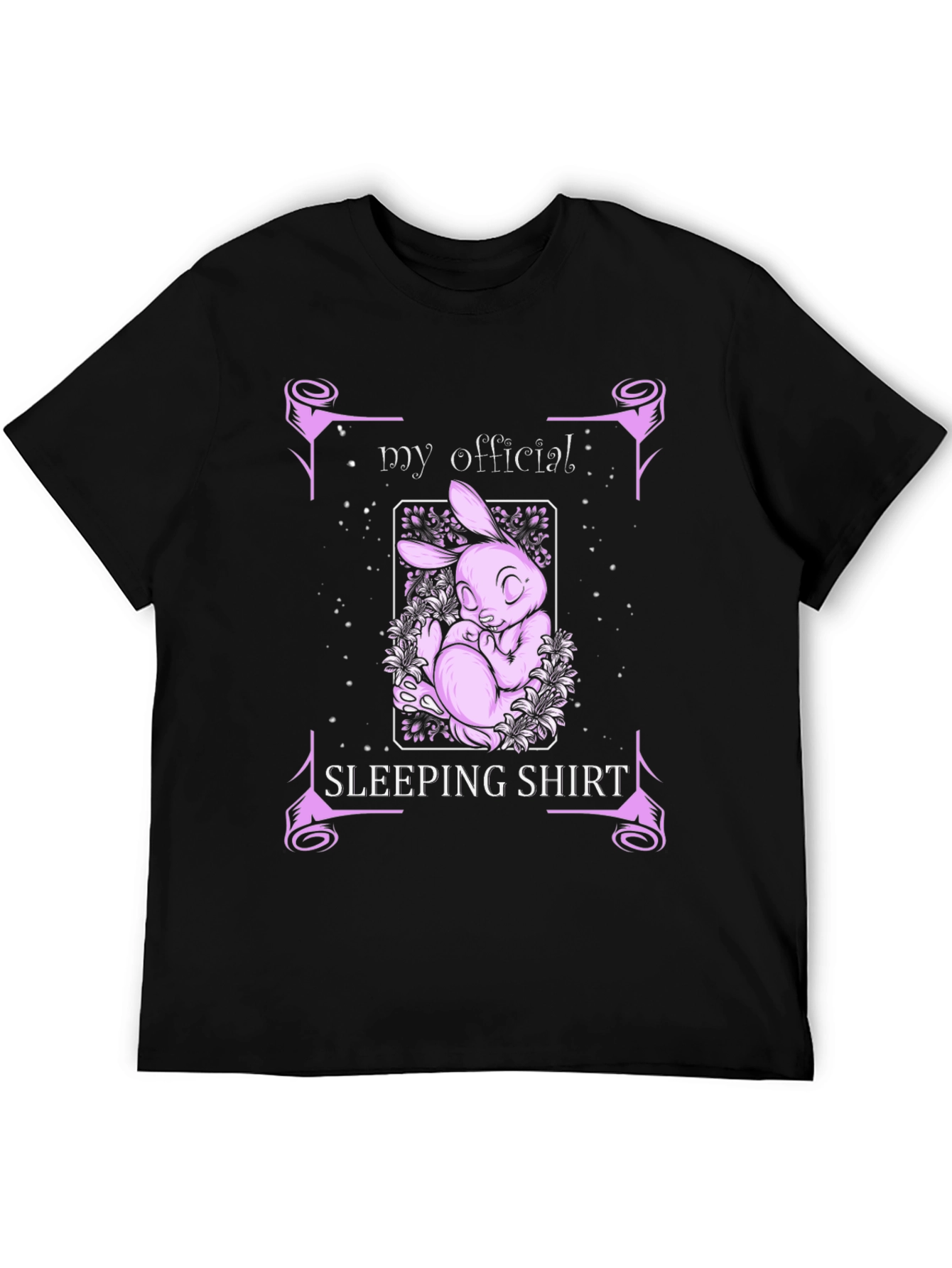 My Official Sleeping Shirt - Bunny Graphic Tee