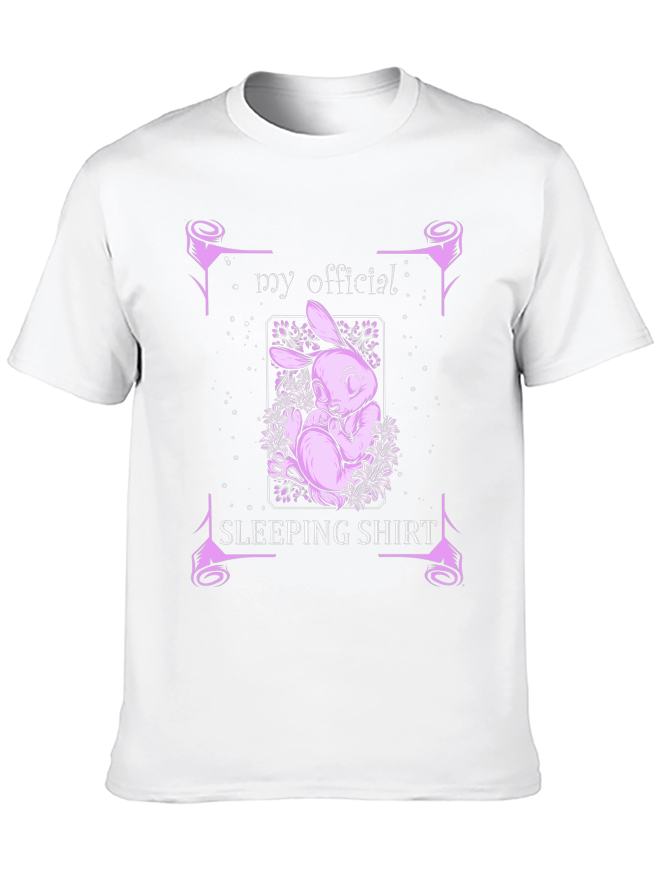 My Official Sleeping Shirt - Bunny Graphic Tee