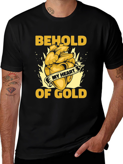 Behold My Heart of Gold Graphic Tee