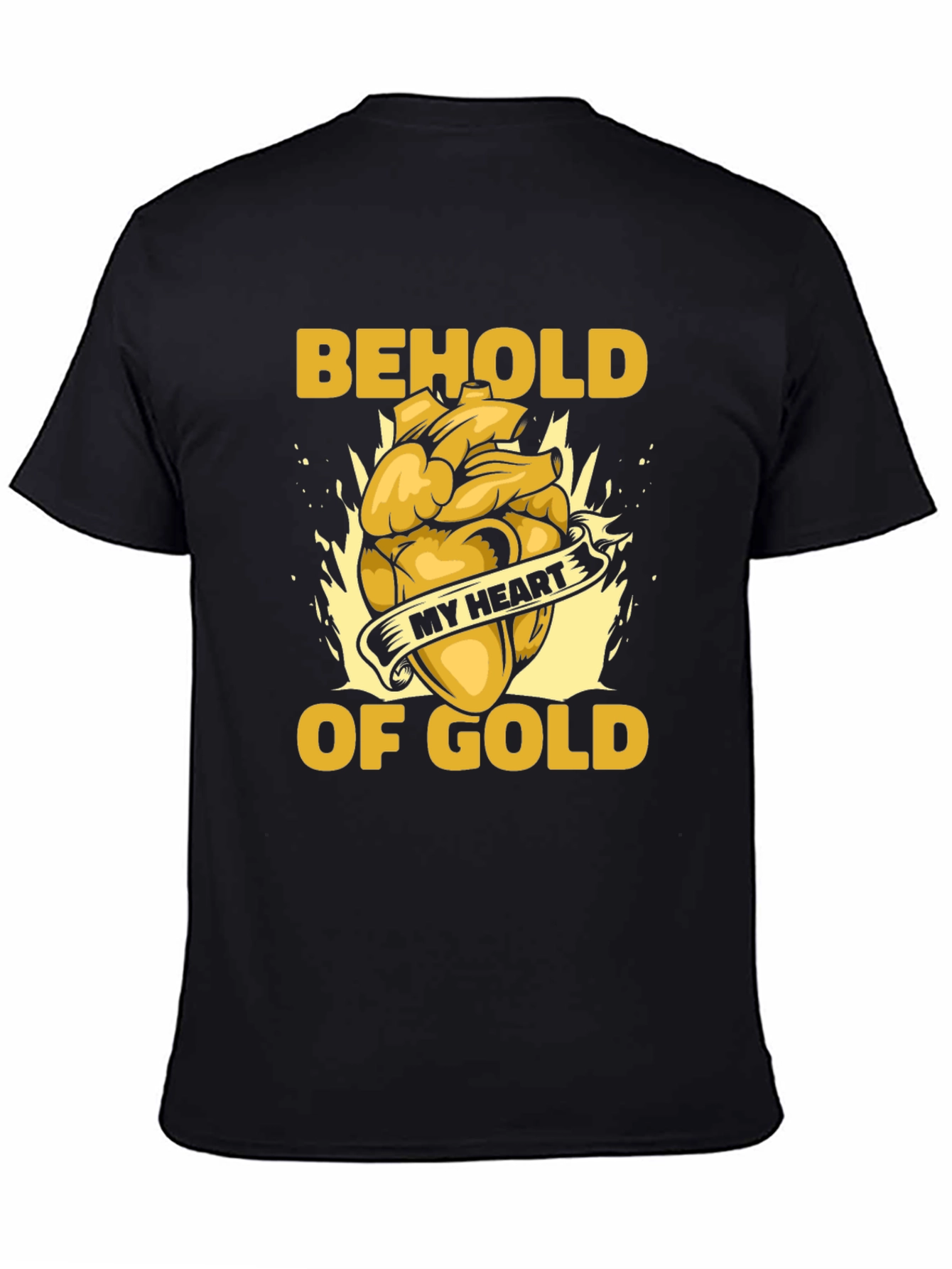 Behold My Heart of Gold Graphic Tee