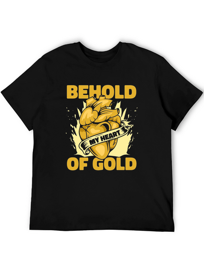 Behold My Heart of Gold Graphic Tee