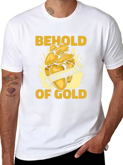 Behold My Heart of Gold Graphic Tee