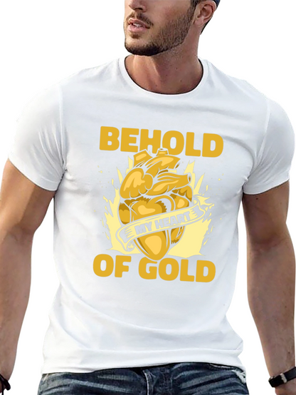 Behold My Heart of Gold Graphic Tee