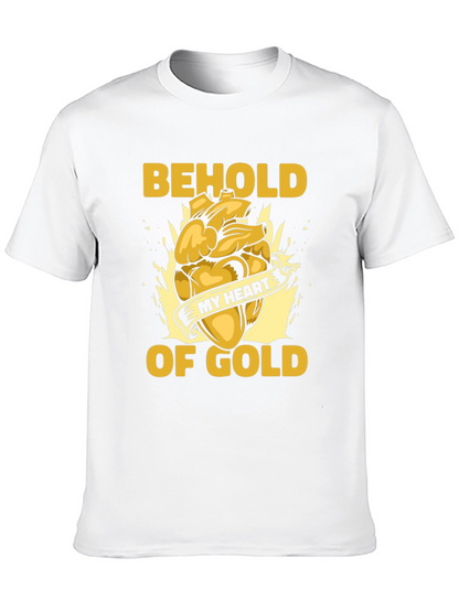Behold My Heart of Gold Graphic Tee