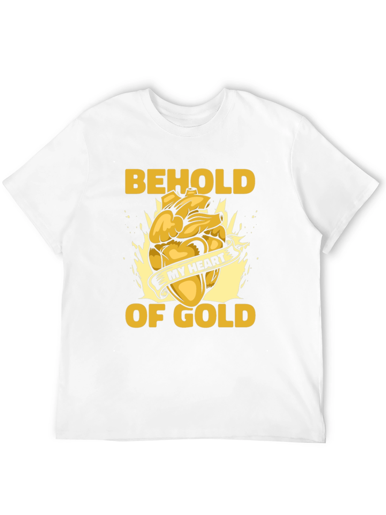 Behold My Heart of Gold Graphic Tee