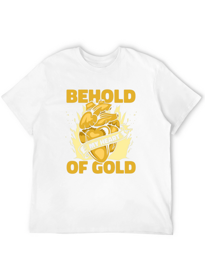Behold My Heart of Gold Graphic Tee