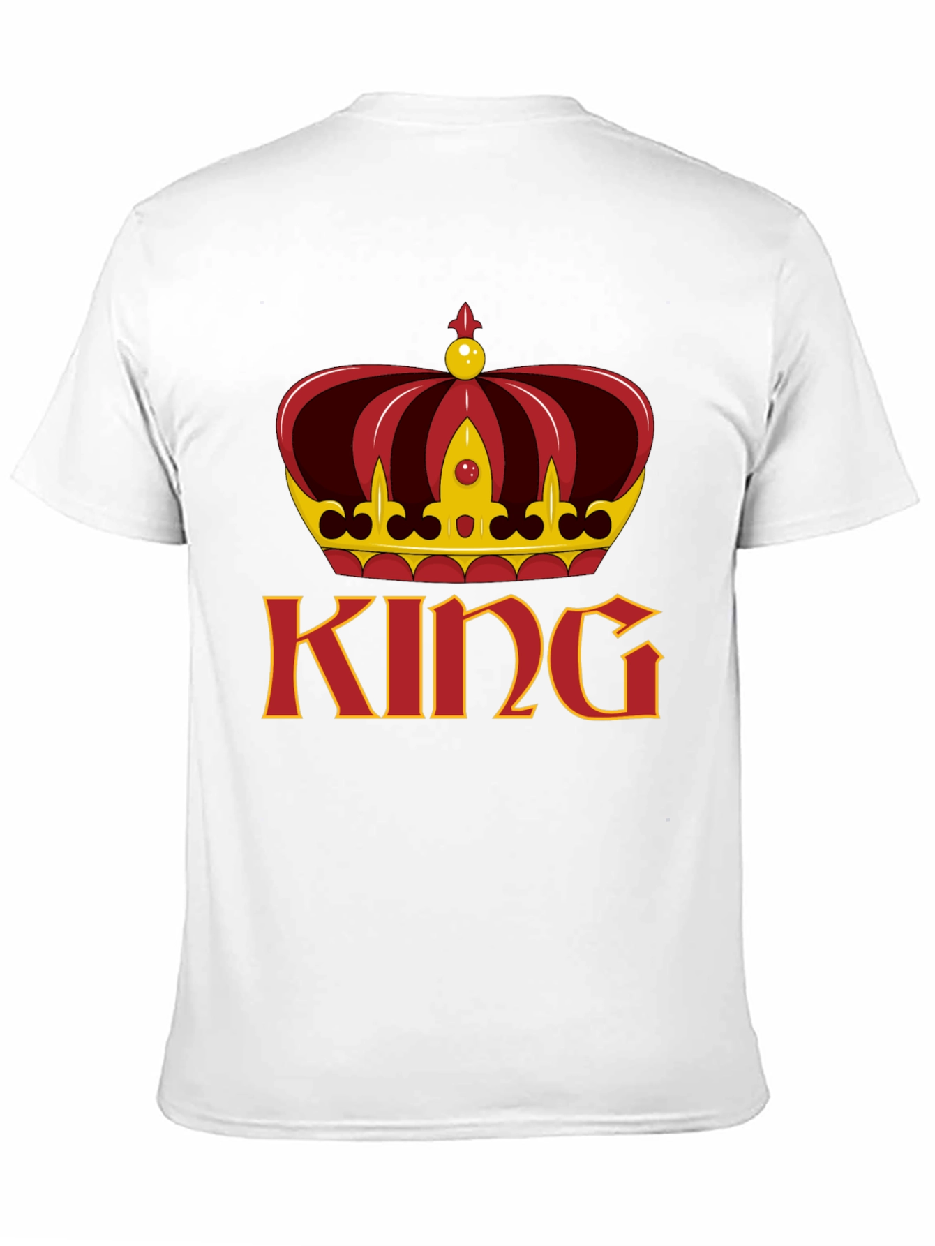King Crown Graphic Tee - Bold Statement Shirt