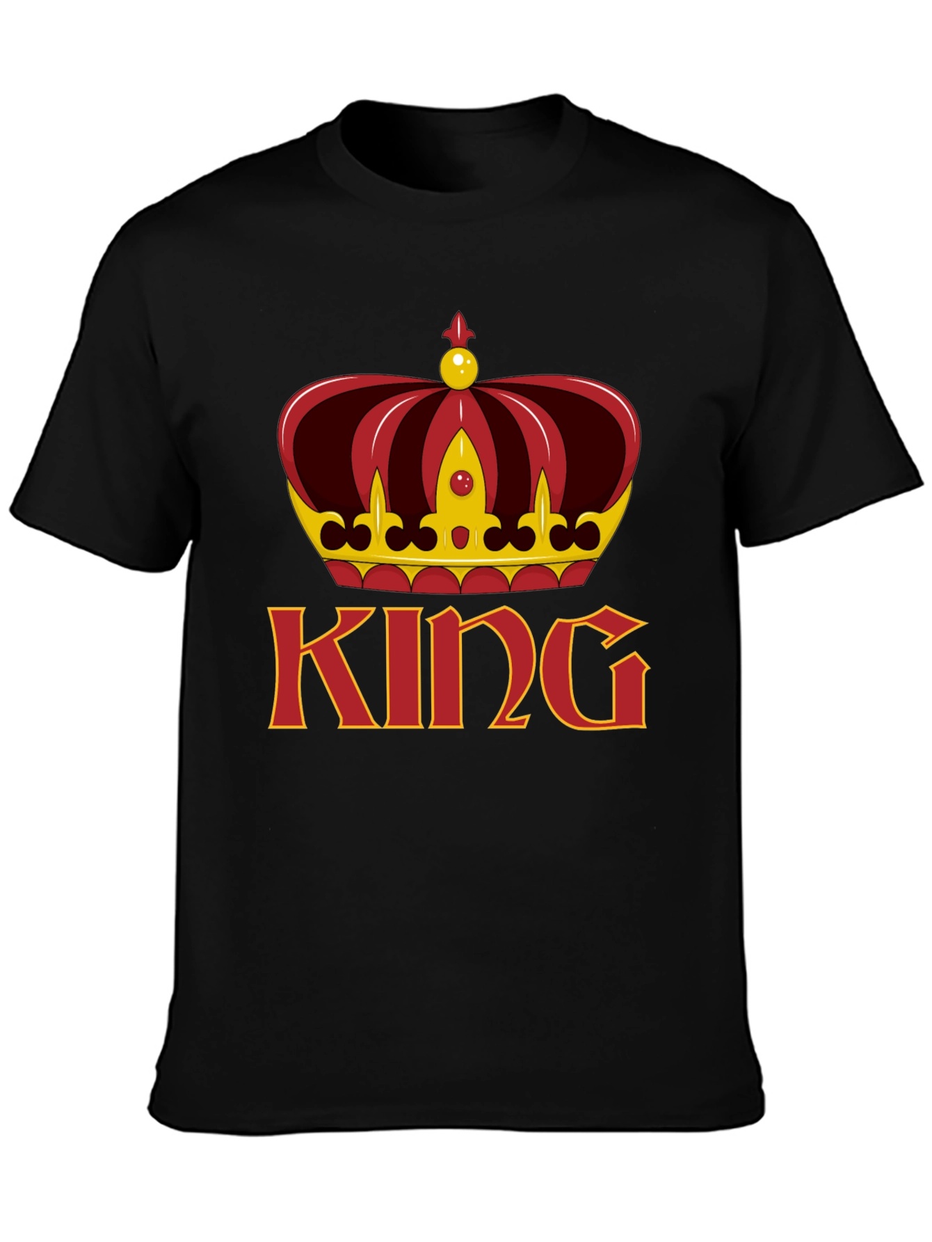 King Crown Graphic Tee - Bold Statement Shirt