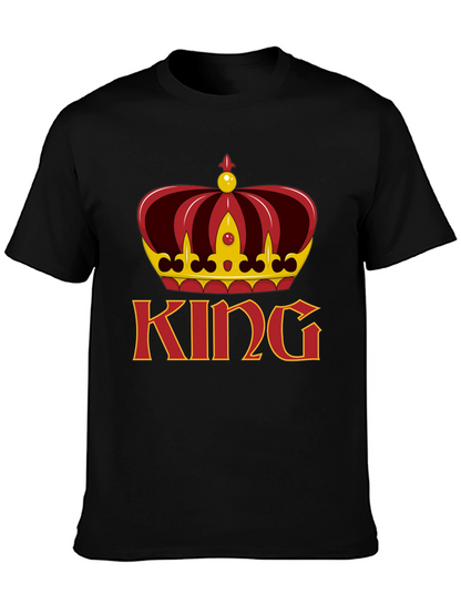 King Crown Graphic Tee - Bold Statement Shirt