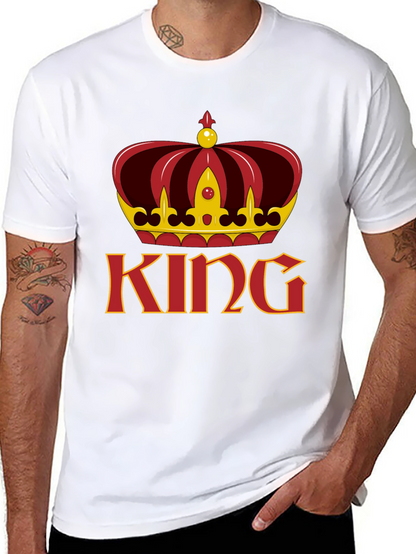 King Crown Graphic Tee - Bold Statement Shirt