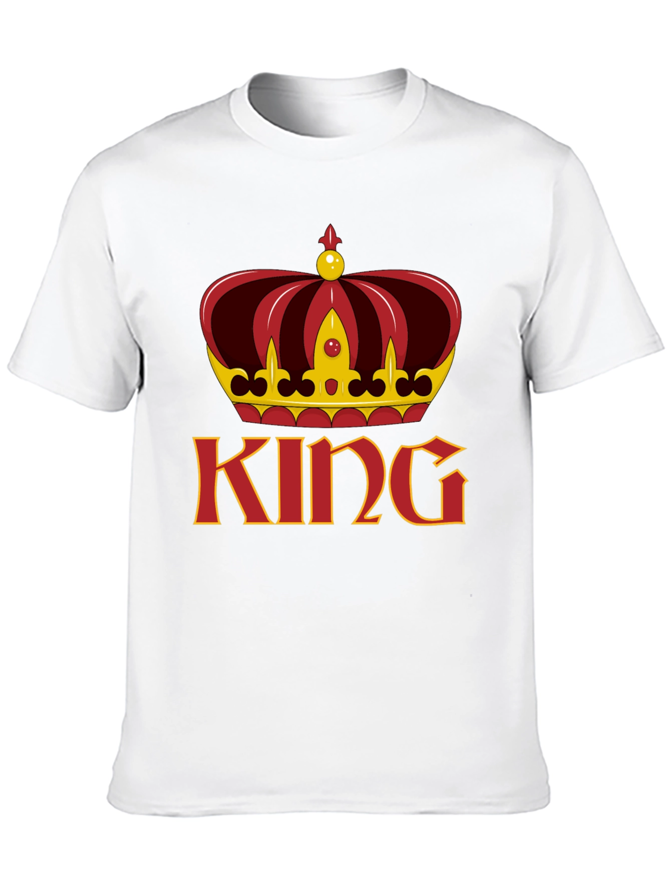 King Crown Graphic Tee - Bold Statement Shirt