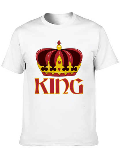 King Crown Graphic Tee - Bold Statement Shirt