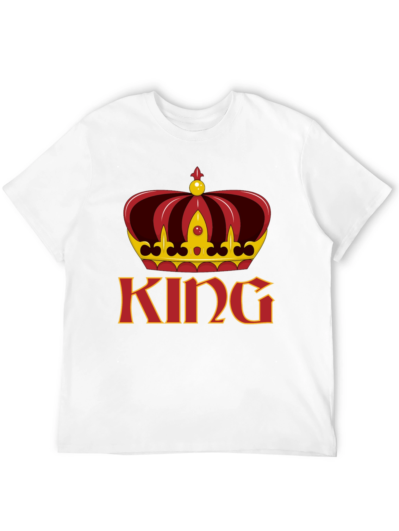 King Crown Graphic Tee - Bold Statement Shirt