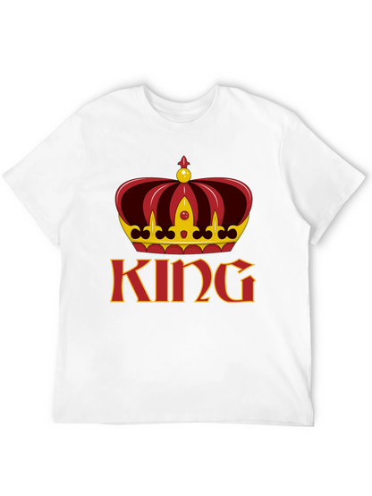 King Crown Graphic Tee - Bold Statement Shirt