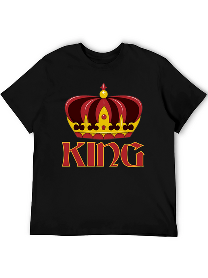 King Crown Graphic Tee - Bold Statement Shirt