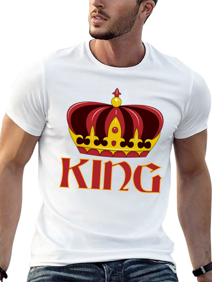 King Crown Graphic Tee - Bold Statement Shirt