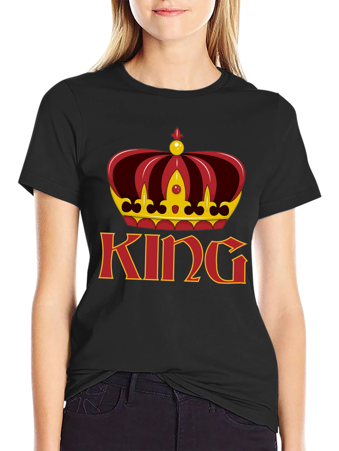 King Crown Graphic Tee - Bold Statement Shirt