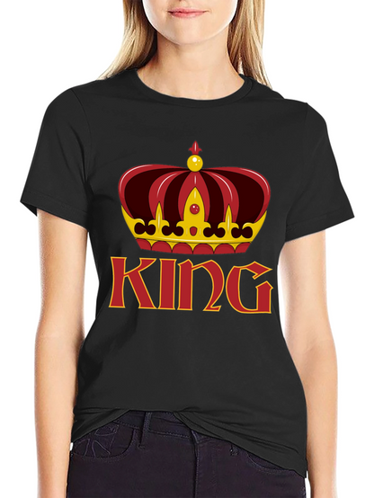 King Crown Graphic Tee - Bold Statement Shirt