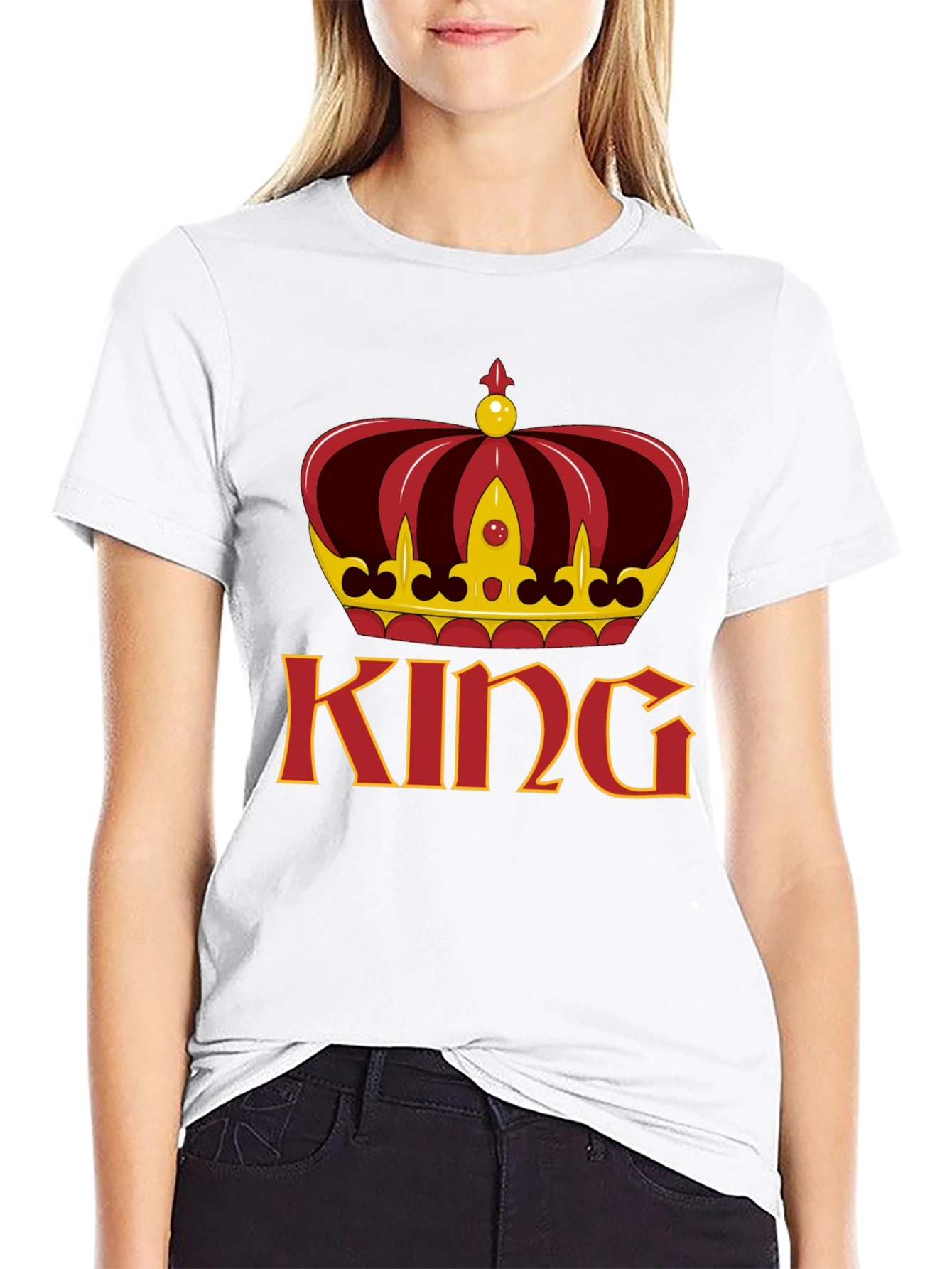 King Crown Graphic Tee - Bold Statement Shirt
