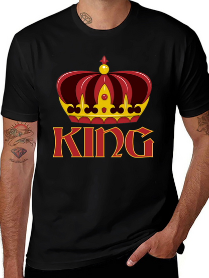 King Crown Graphic Tee - Bold Statement Shirt