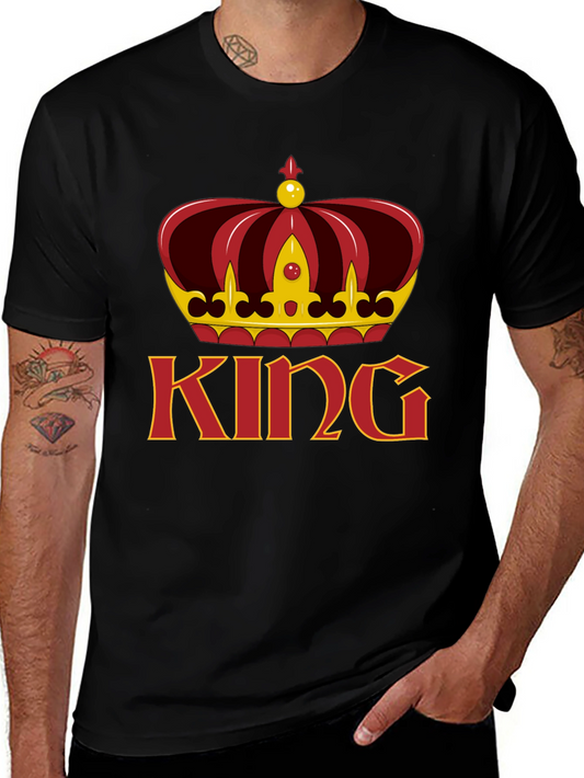 King Crown Graphic Tee - Bold Statement Shirt