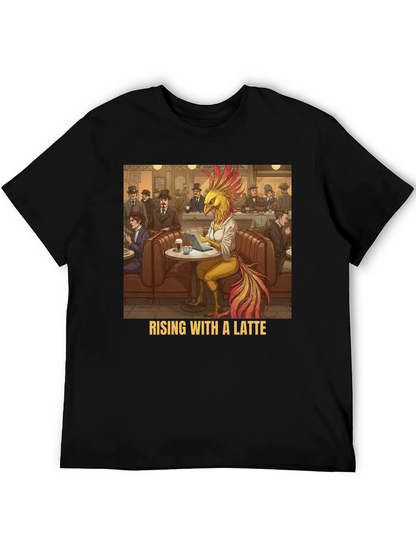 Rising with a Latte T-Shirt