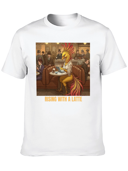 Rising with a Latte T-Shirt