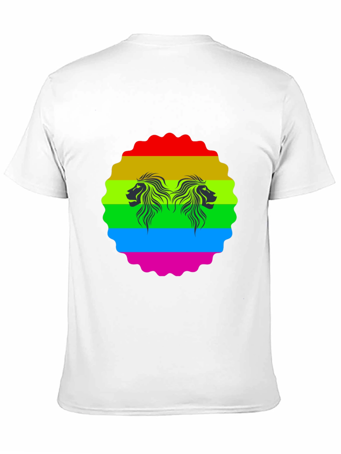 Rainbow Lion Graphic Tee