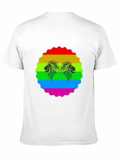 Rainbow Lion Graphic Tee