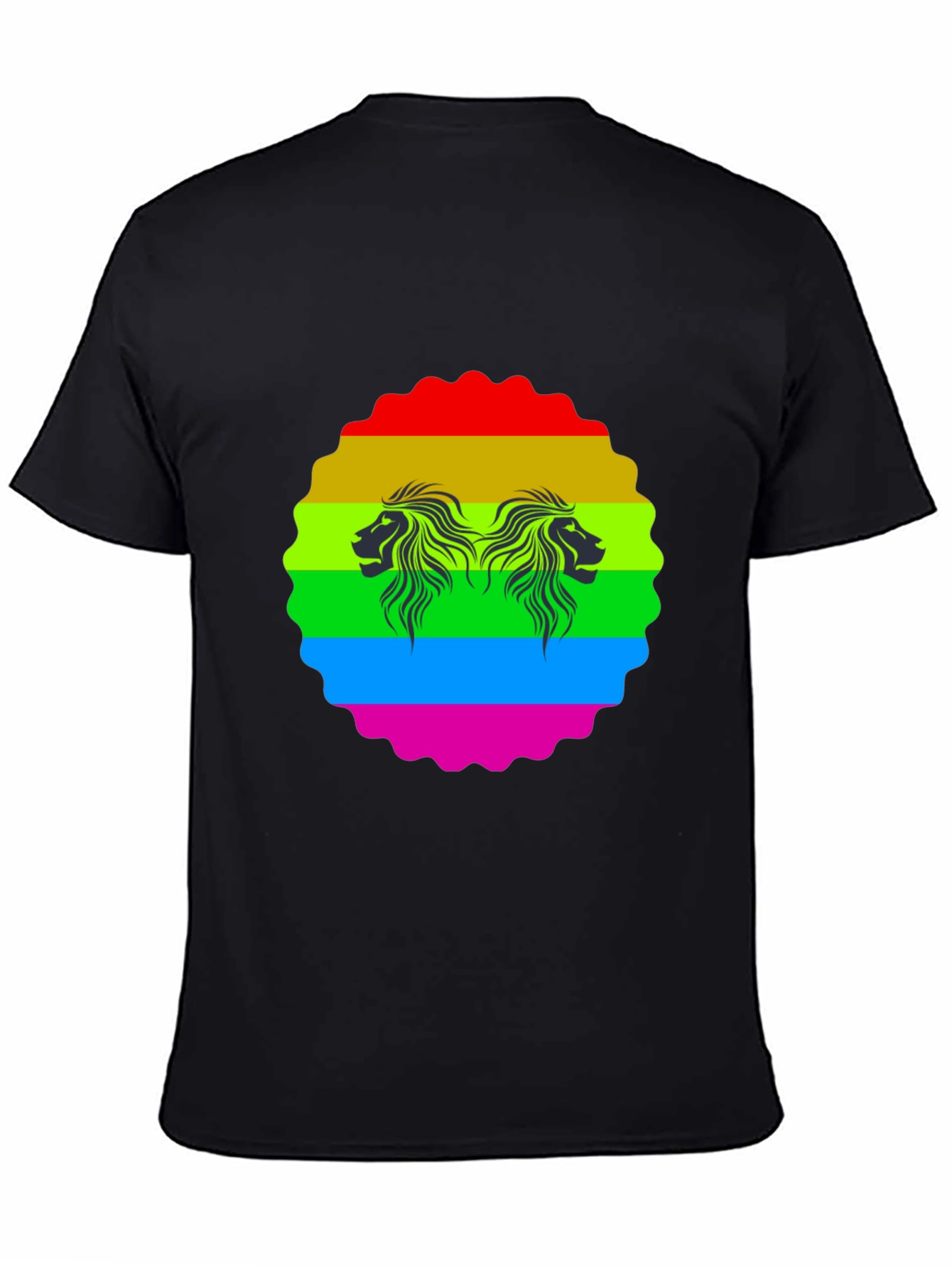 Rainbow Lion Graphic Tee