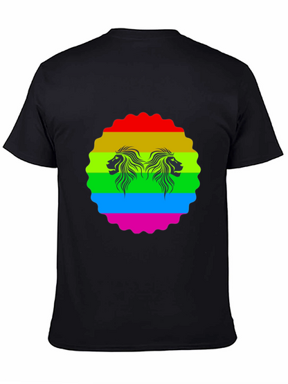 Rainbow Lion Graphic Tee