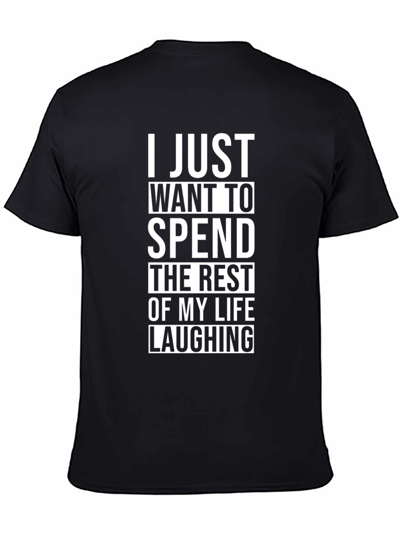 Laughing Life Graphic Tee - Soft Cotton Blend