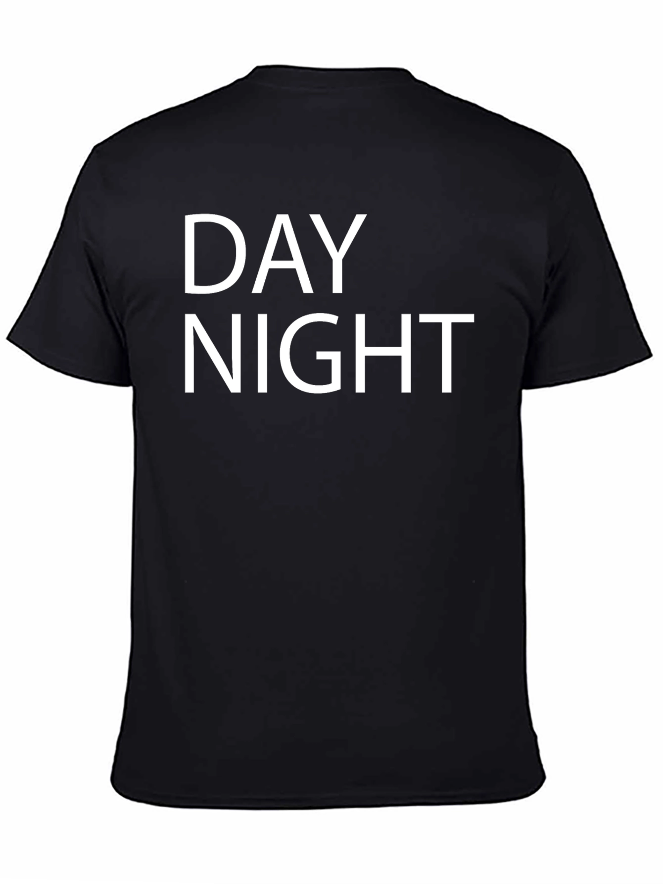 Day Night Graphic Tee - Casual Style T-Shirt