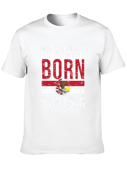 Natural Born Illinoisan Graphic Tee
