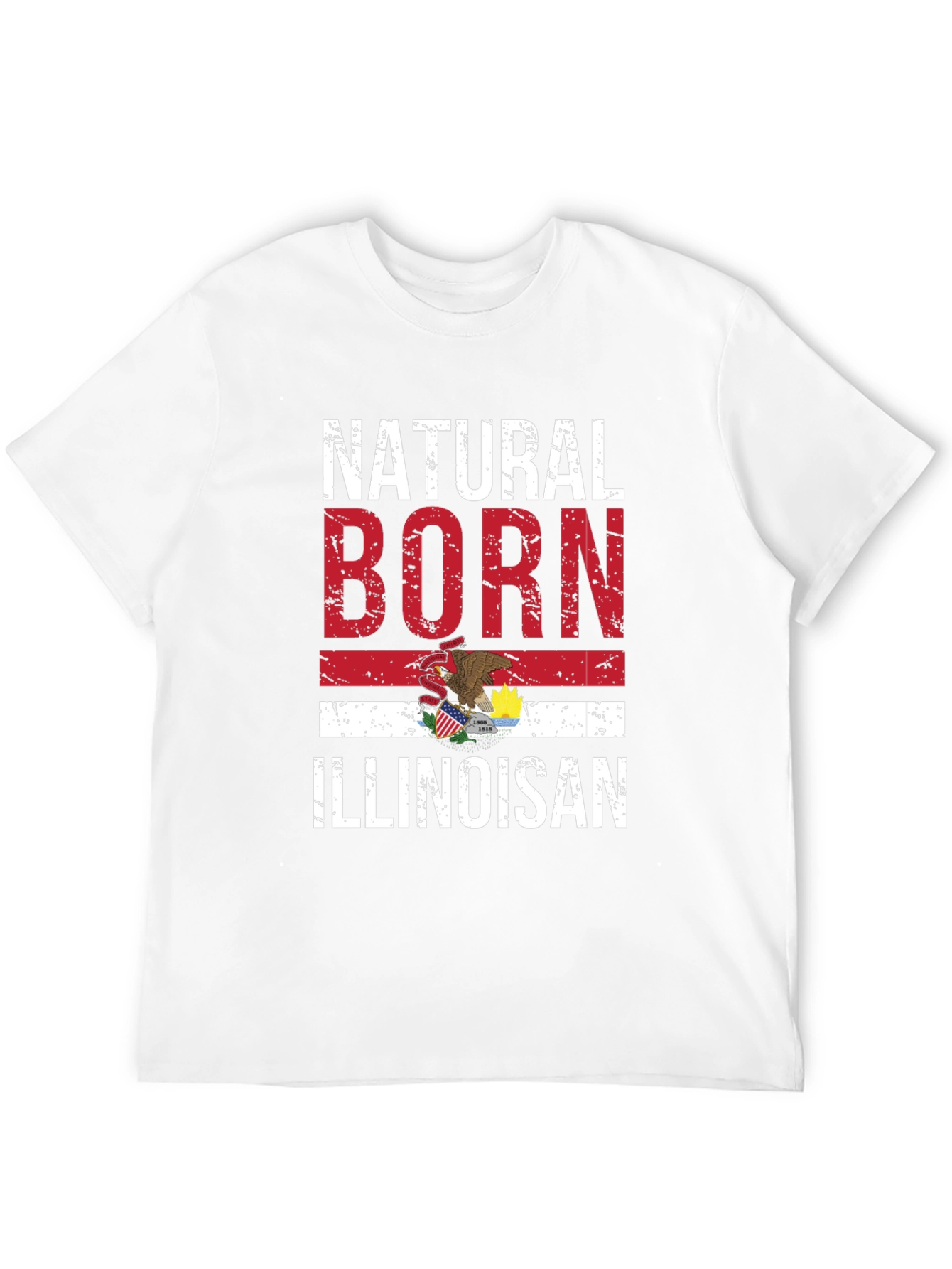 Natural Born Illinoisan Graphic Tee