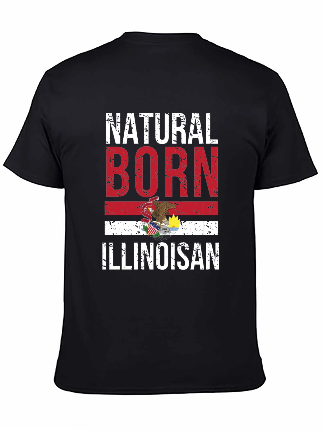 Natural Born Illinoisan Graphic Tee