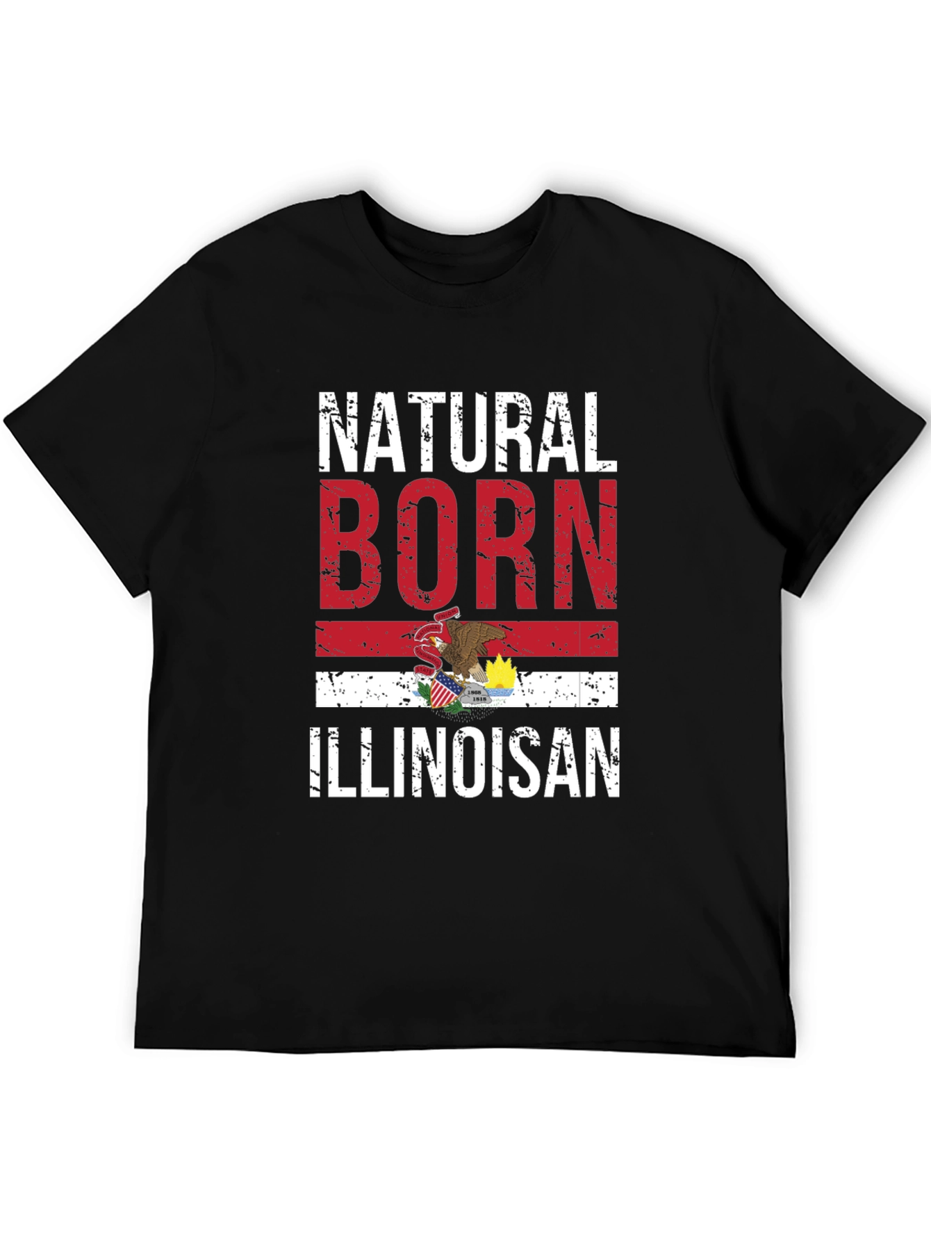Natural Born Illinoisan Graphic Tee