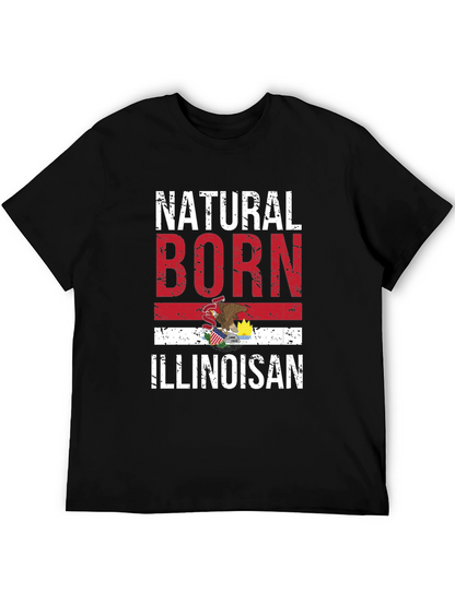 Natural Born Illinoisan Graphic Tee
