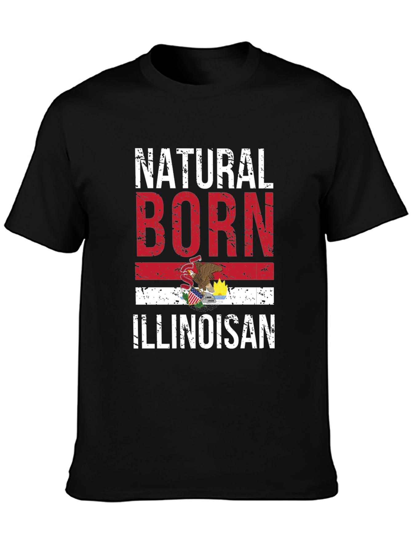Natural Born Illinoisan Graphic Tee