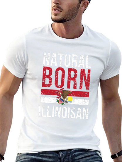 Natural Born Illinoisan Graphic Tee