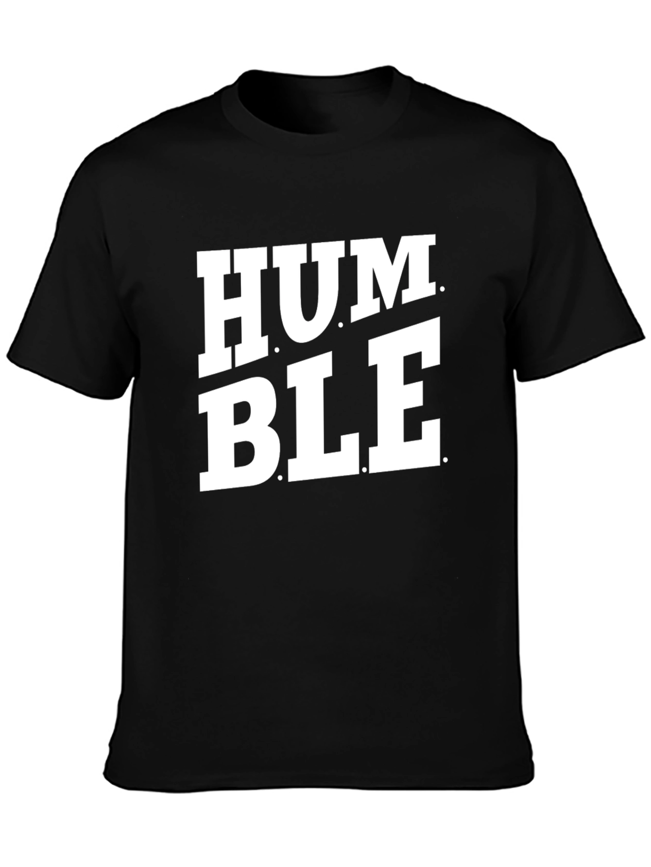 Humble Graphic Tee - Stylish Black T-Shirt