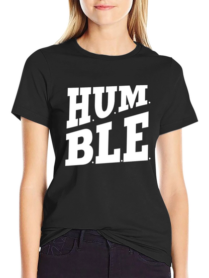 Humble Graphic Tee - Stylish Black T-Shirt
