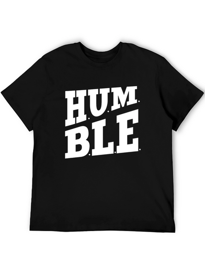 Humble Graphic Tee - Stylish Black T-Shirt