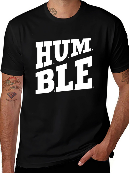 Humble Graphic Tee - Stylish Black T-Shirt