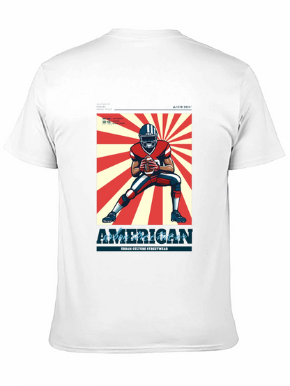 Urban Streetwear Football T-Shirt