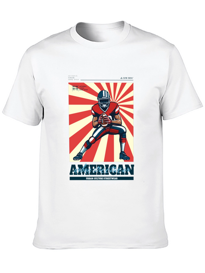 Urban Streetwear Football T-Shirt