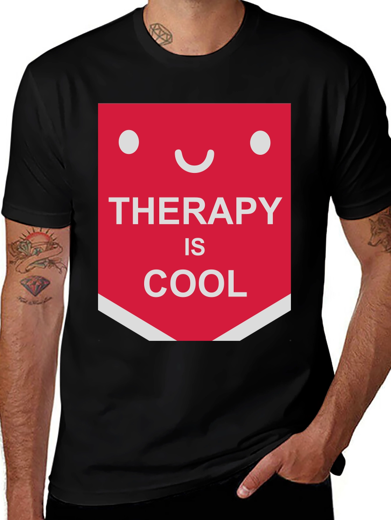 Therapy Is Cool T-Shirt - Funny Graphic Tee